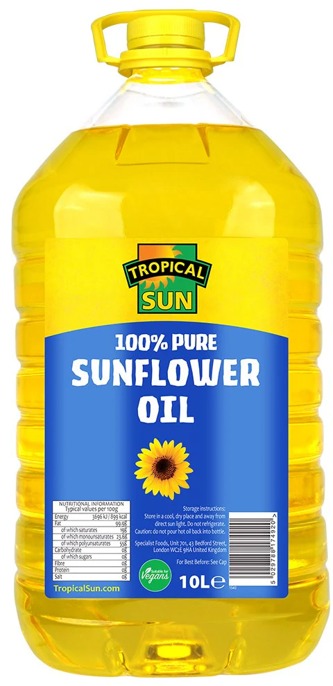 Tropical Sun Sunflower Oil 10l