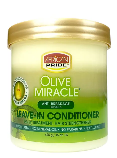 African Pride Olive Miracle Leave In Conditioner 425g
