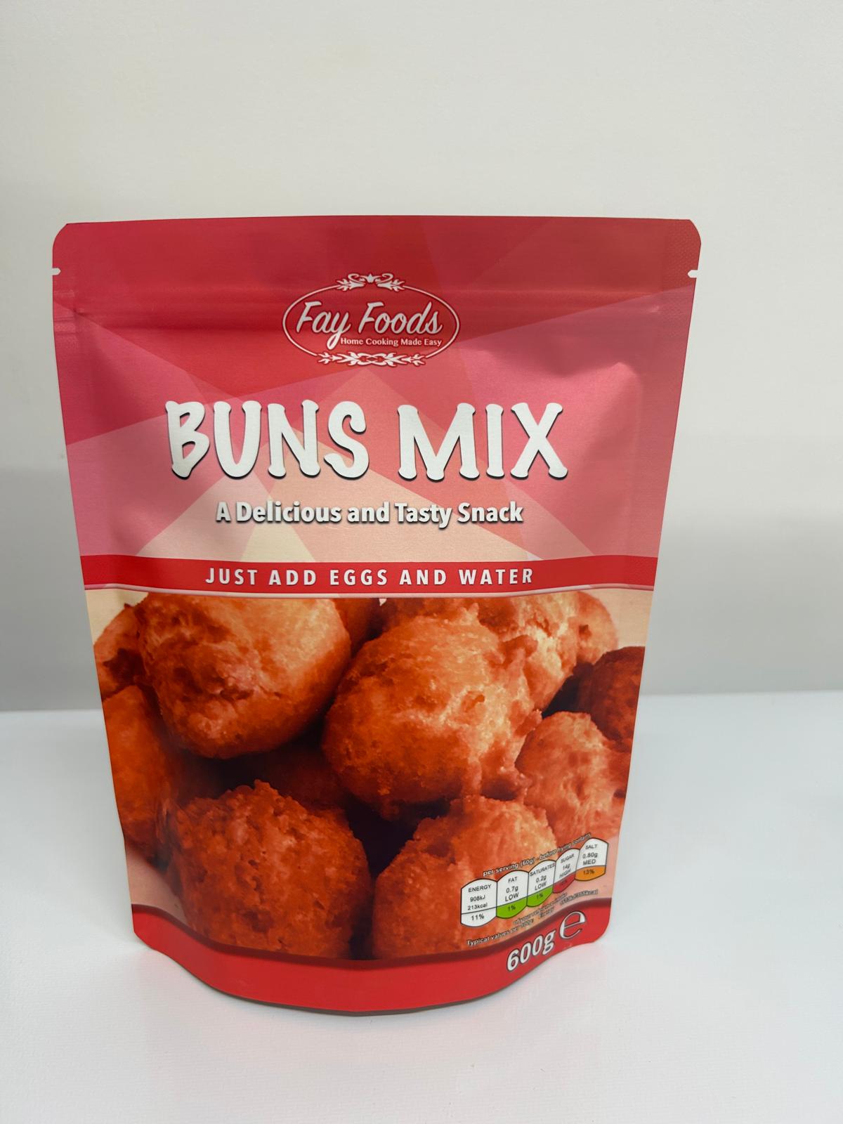 Fay Foods Buns Mix - 600g